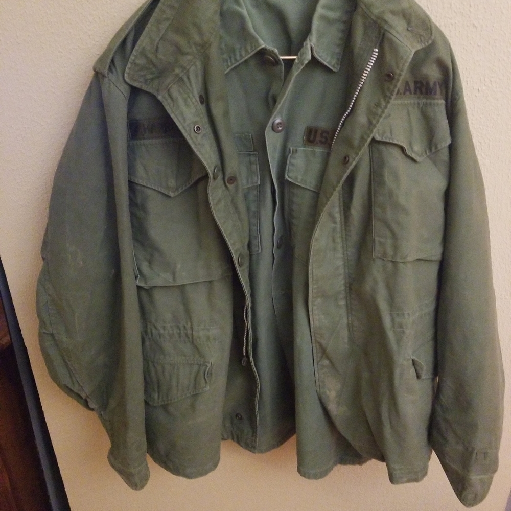 Vintage Vietnam Era Army Jacket and Shirt